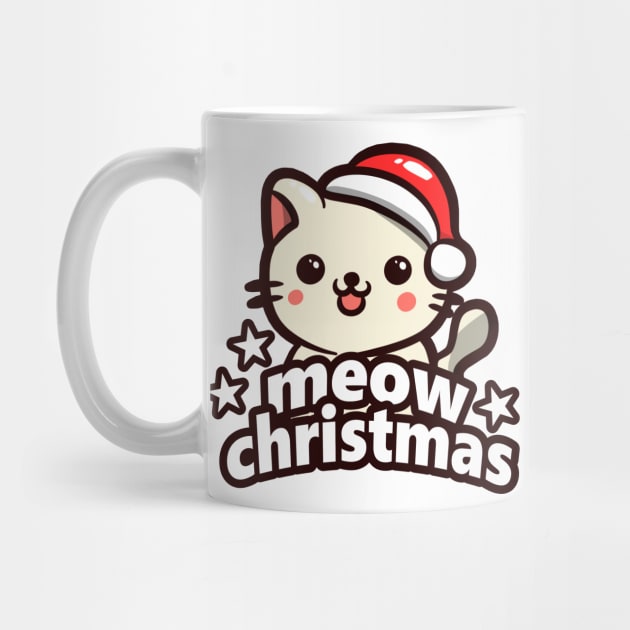 Meow christmas - Cute kitten by Linys